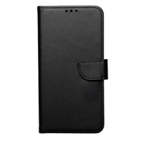 Leather Wallet Case Motorola Moto G84 5G Black