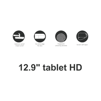 Protective hydrogel film 140µm 0,14 mm Tablet up to 12.9" HD universal 200x300 mm