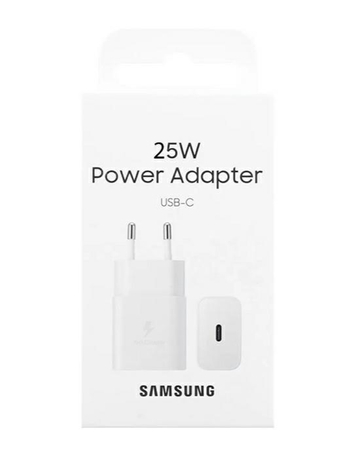 Oryginalna ładowarka sieciowa Samsung 25W EP-T2510NWEGEU Biały (blister EU)