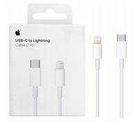 Original Kabel Apple MUQ93ZM/A (MM0A3ZM/A EOL) Lightning - USB-C 1M weiss (blister EU)