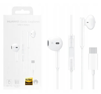 Original headphones Huawei CM33 55030088 USB-C White (blister EU)