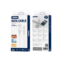 JELLICO kabel B29 Lightning 3.1A 1M Biały