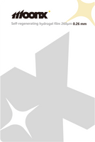 MOONX schützende selbstheilende Hydrogel-Folie 260µm 0,26mm HD 180x120mm universal