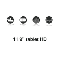 Protective hydrogel film Tablet up to 11.9" HD universal 200x300 mm