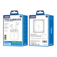 JELLICO słuchawki bezprzewodowe TWS21 Biały