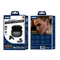JELLICO słuchawki bezprzewodowe TWS17 Czarny