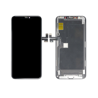 Display + Touchscreen iPhone 11 Pro Max mit austauschbarem IC-Chip schwarz High Gammut (HG)