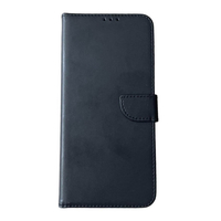 Leather Wallet Case Motorola Edge 40 Neo Black