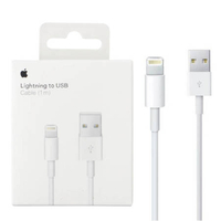 Oryginalny kabel Apple MUQW3ZM/A (MXLY2ZM/A EOL) Lightning 1M Biały (blister EU)