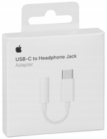 Original adapter Apple MU7E2ZM/A USB-C - JACK 3.5MM White (blister EU)